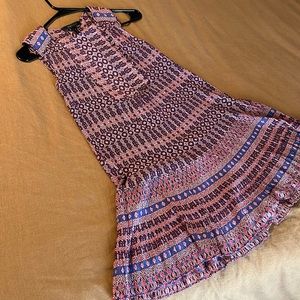 BCBG Yulissa Mosaic Print Dress